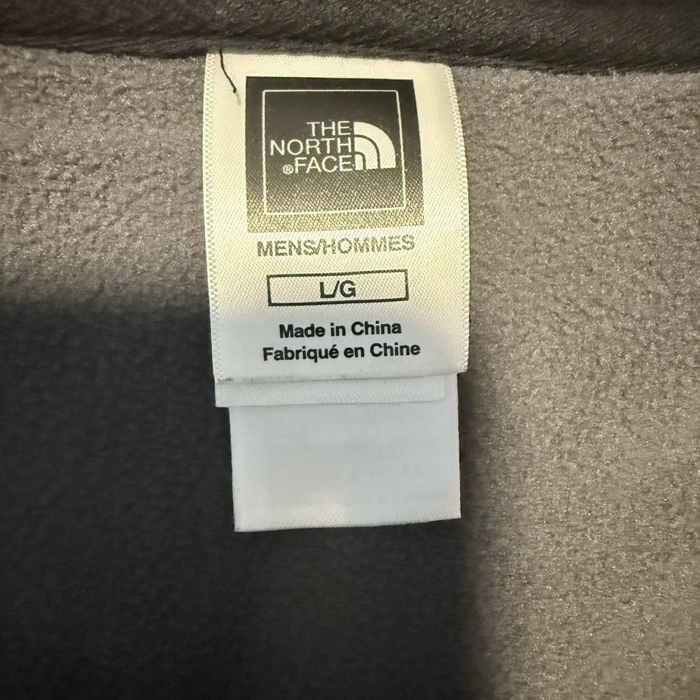 The North Face Charcoal Hooded Winter Jacket Size L